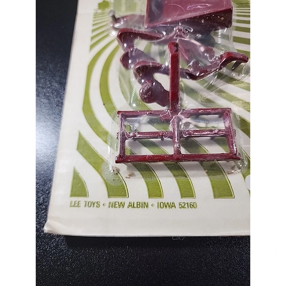 1970s Lee Farm Toys Tractor‎ Wagon, Plow, And Harrow New In Package 1712
